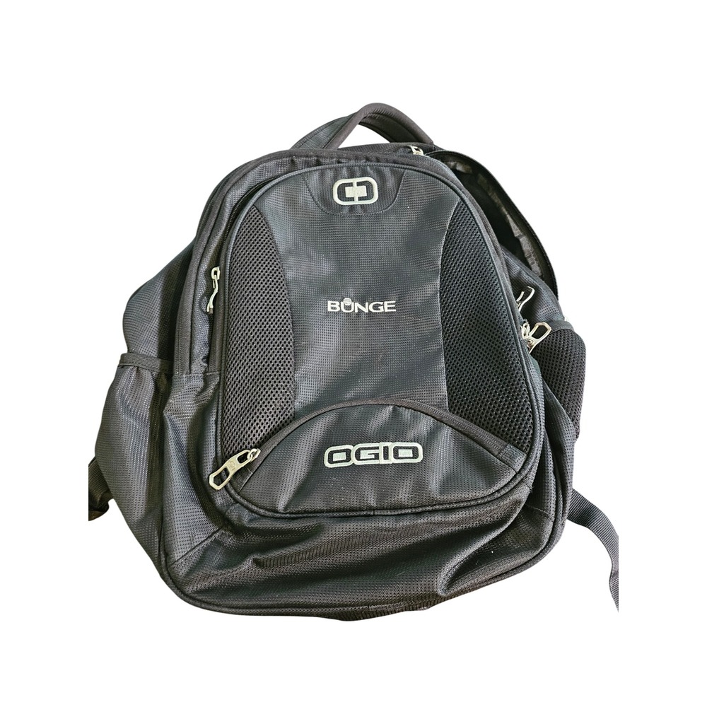 OGIO Bunge Backpack Unisex Black Laptop Bag Padded Straps Travel Work